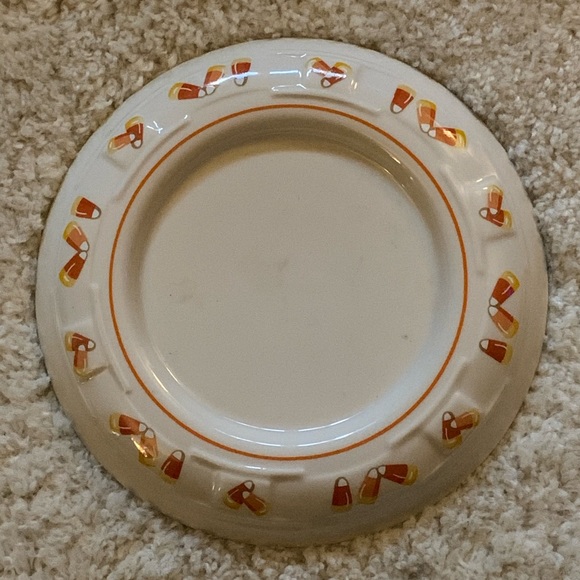 Longaberger Holiday Longaberger Pottery Halloween Candy Corn Candle